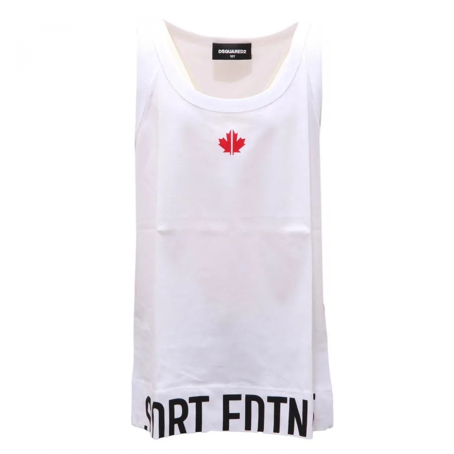 7392AO canotta bimbo DSQUARED2 boy kid sleeveless t-shirt