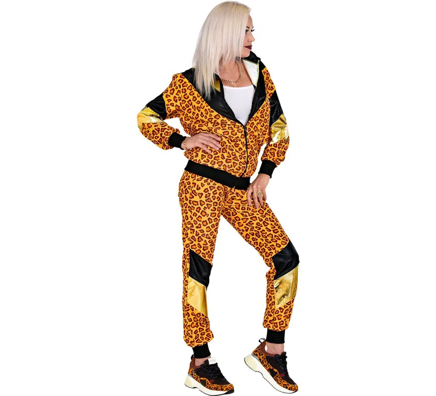 Acquista tuta leopardata anni '80 per donna ✔ spedizione gratuita ✔ resi gratuiti su pro