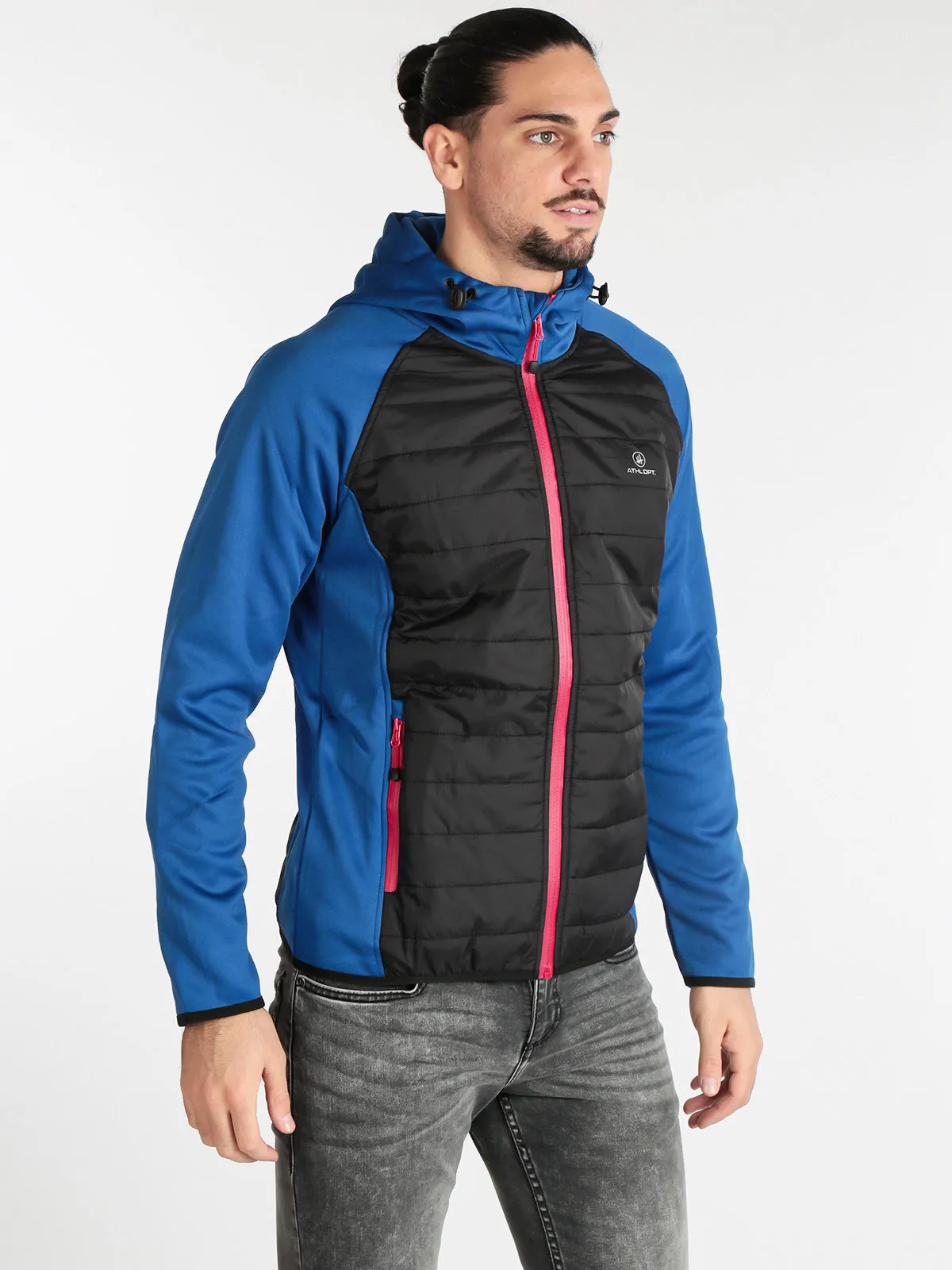 Athl Dpt Veste de sport homme à capuche