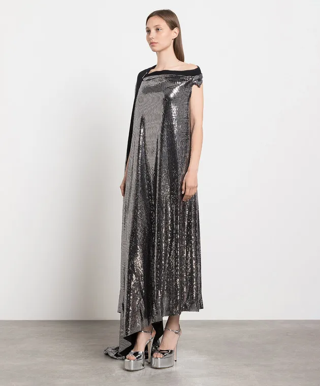 Balenciaga Abito d'argento 746183TOV07