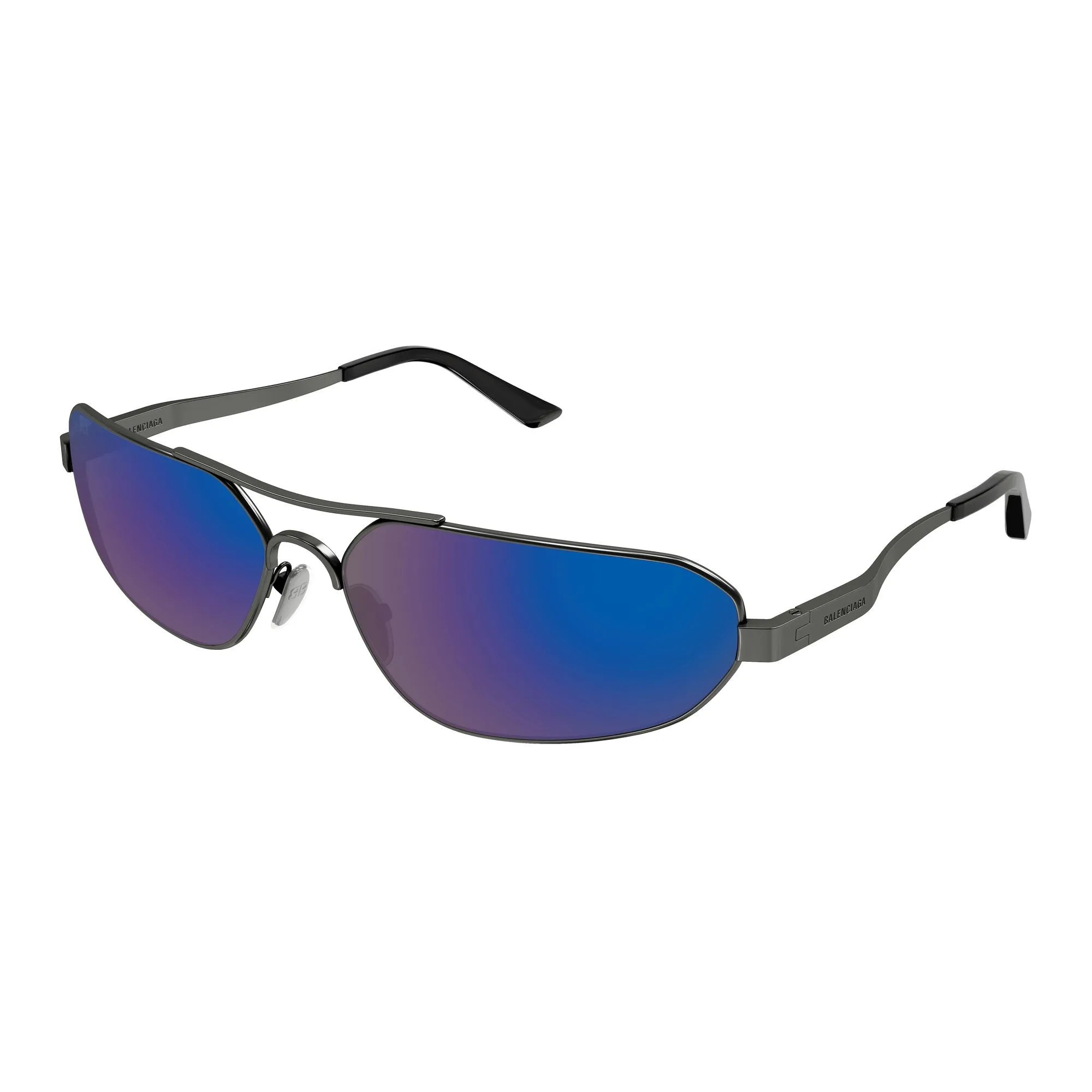   Balenciaga BB0227S - 004 Rutenio | Occhiale Da Sole Uomo 