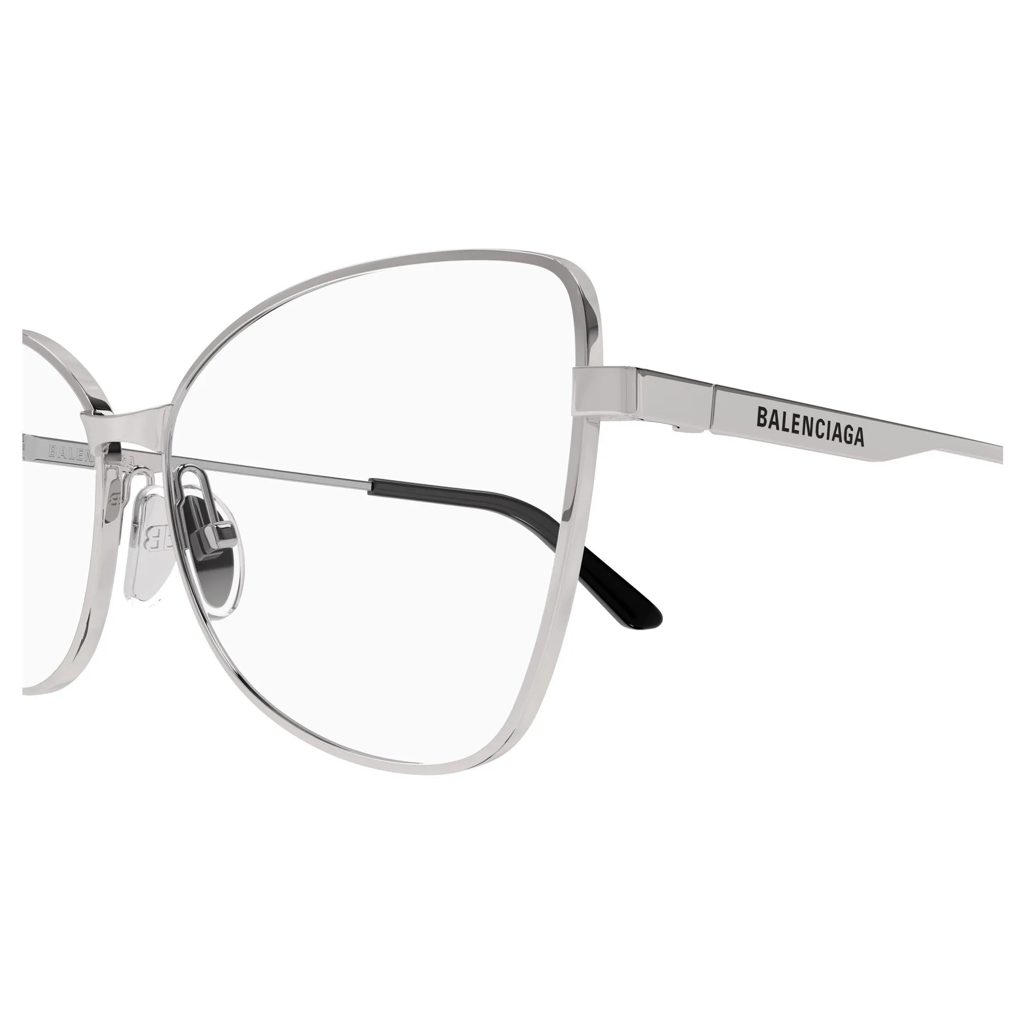   Balenciaga BB0282O - 003 Rutenio | Occhiale Da Vista Donna 