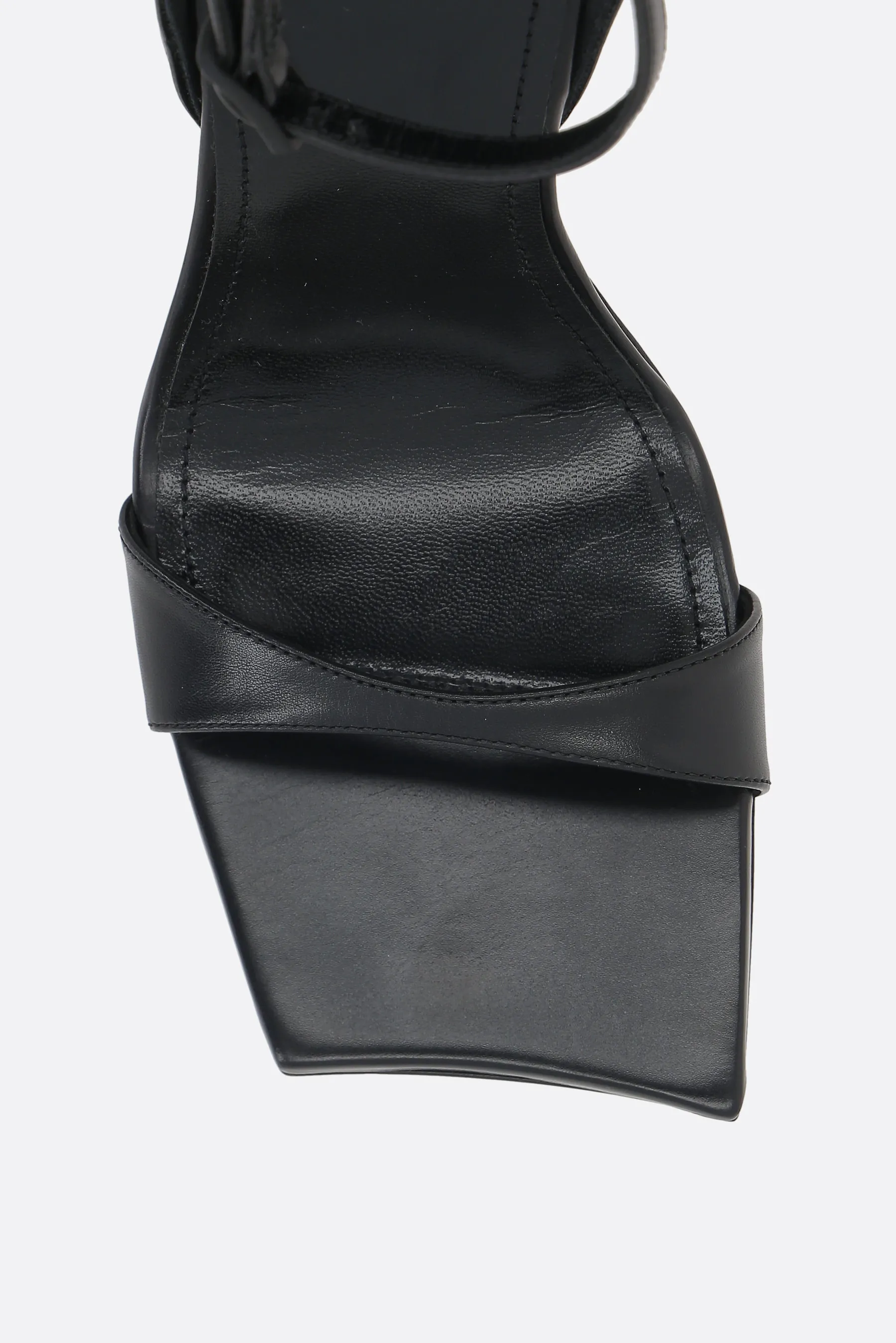  BALENCIAGA sandalo Hourglass in pelle liscia 