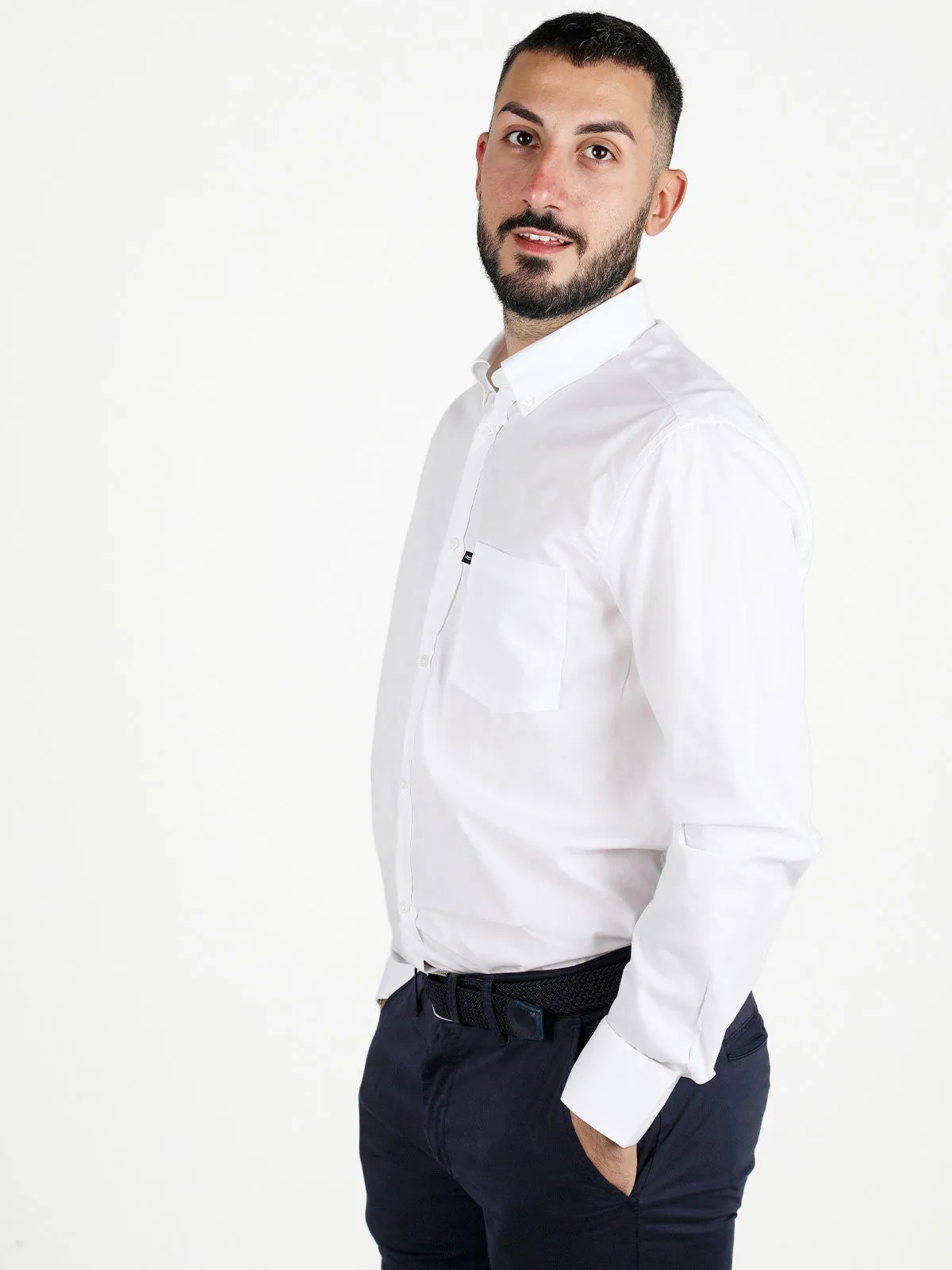 Be Board Chemise homme coupe classique à manches longues