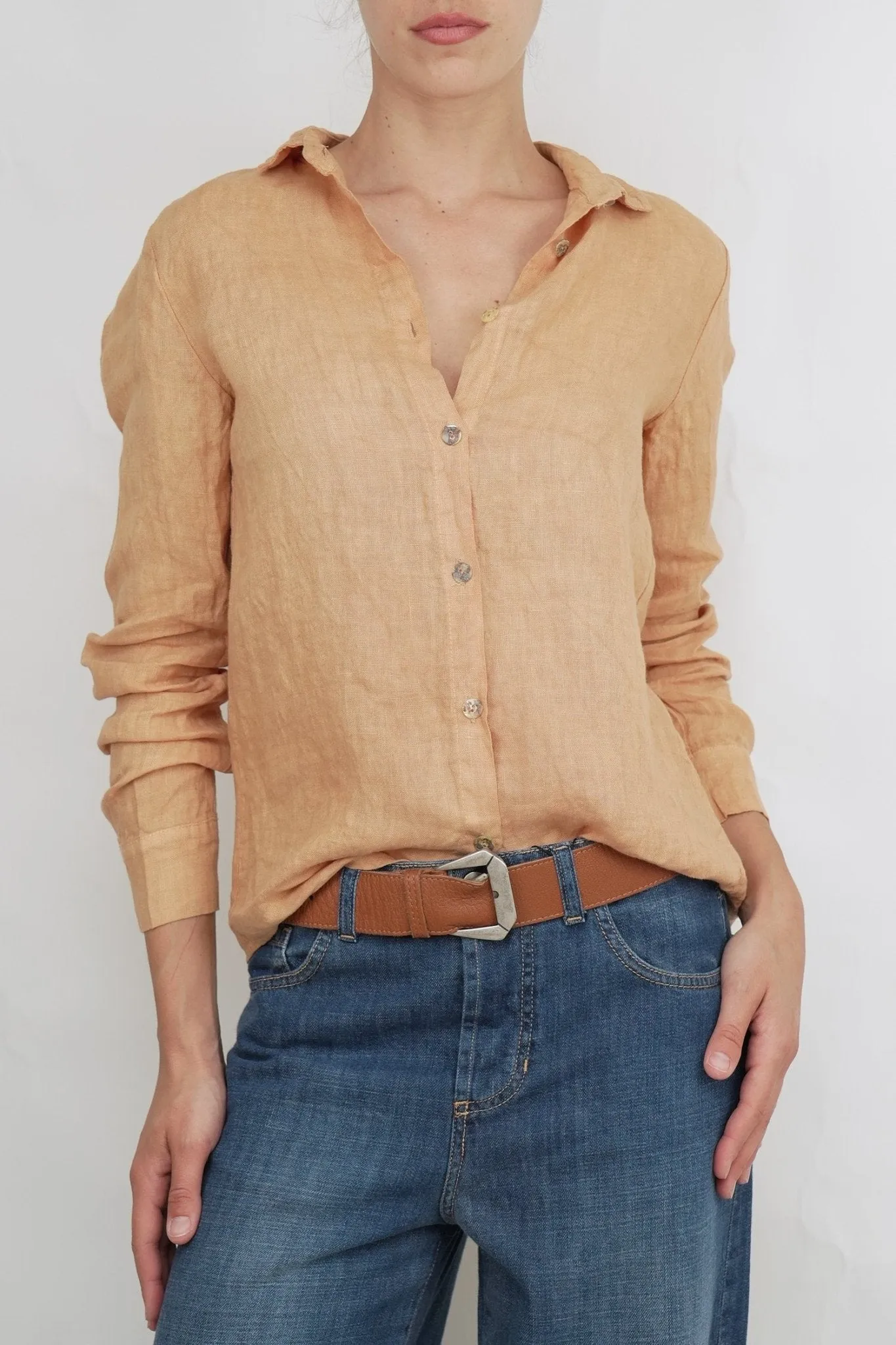 Bulier-Camicia in lino - Pesca