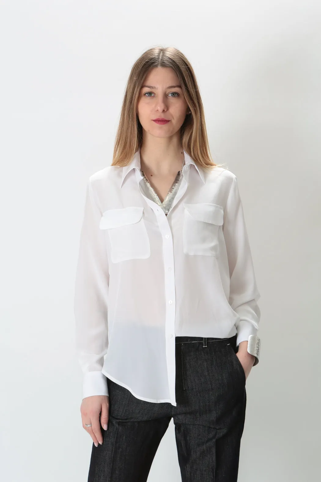 Camicetta Snob Camicia in seta 31205