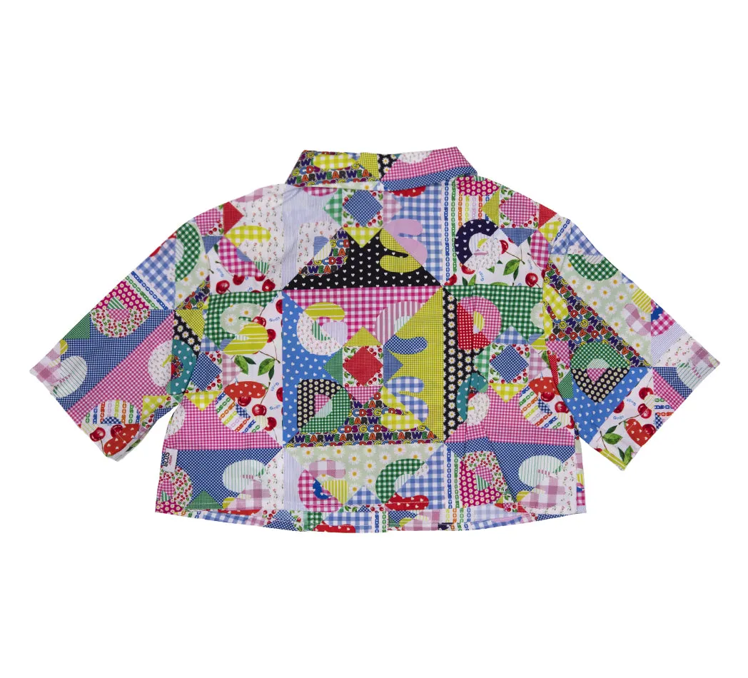 Camicia multicolor per bambina