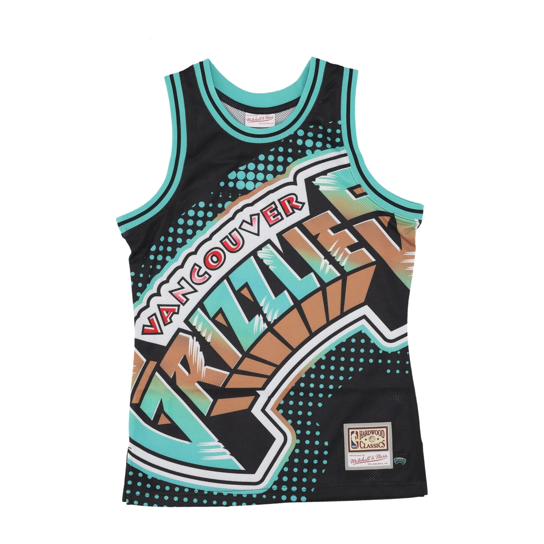 Canotta Basket Uomo Nba Big Face 7.0 Fashion Tank Vangri Black