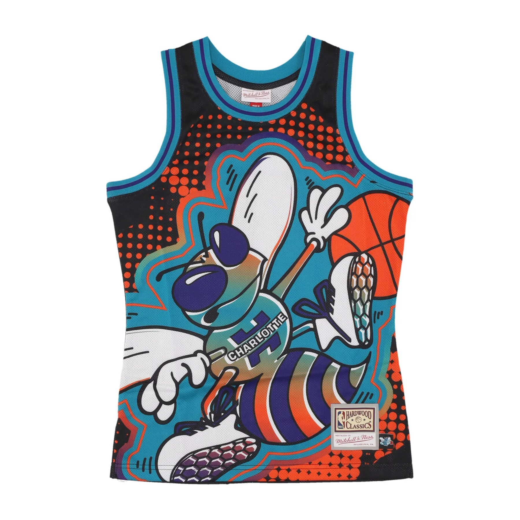 Canotta Tipo Basket Uomo Nba Big Face 7.0 Fashion Tank Chahor Black