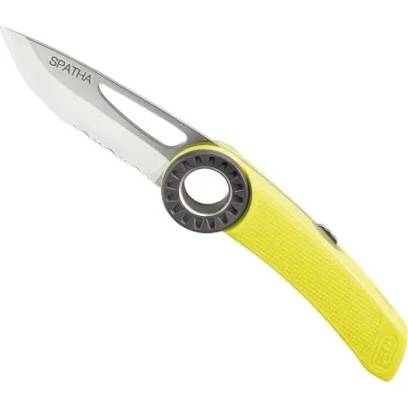 COLTELLO PETZL SPATHA - S92AB -Giallo