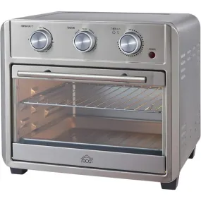 DCG FR2201 FRIGGITRICE AD ARIA+ FORNO 22 LITRI + TIMER 1700W IN ACCIAIO INOX