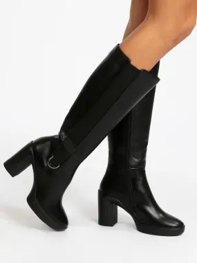 Gian Marco Venturi Boots femme à talon et plateforme