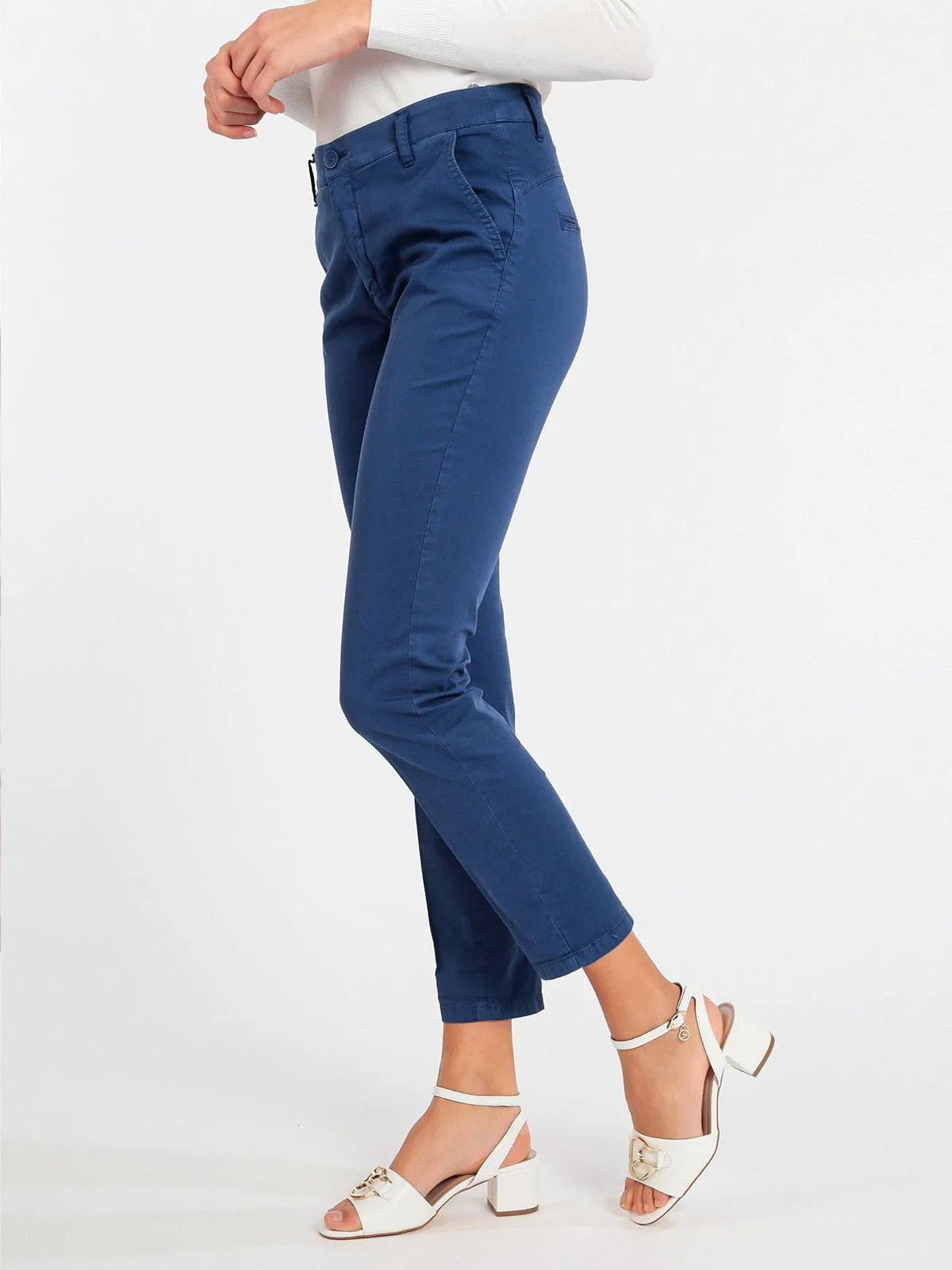 Griffai Pantalon slim en coton