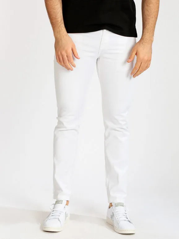 Johnny Looper Pantalon slim homme en coton