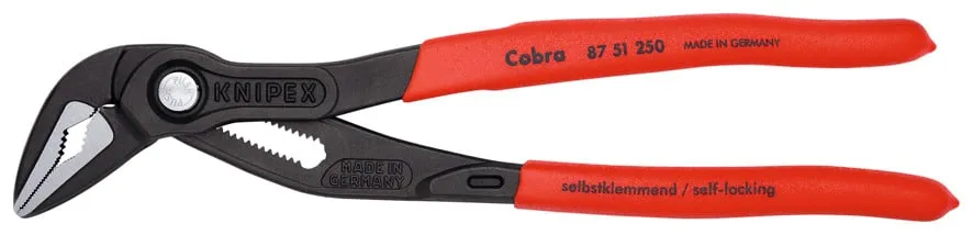 KNIPEX - Pinza con regolazione a scatto Cobra testa ultrasottile, Lunghezza complessiva: 250 mm