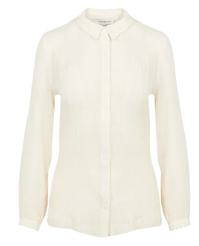  LA PETITE FRANCAISE   CANDICE - Camicia collo classico a quadri in cotone | Bianco