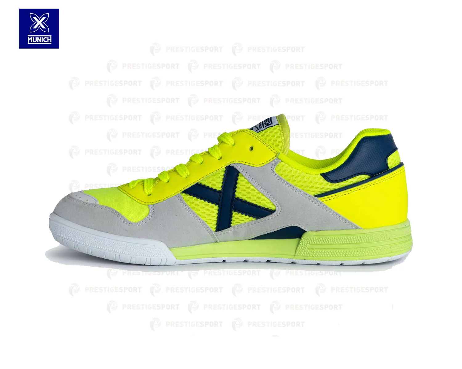 MUNICH CONTINENTAL V2 4104047 GIALLO FLUO SCARPA FUTSAL