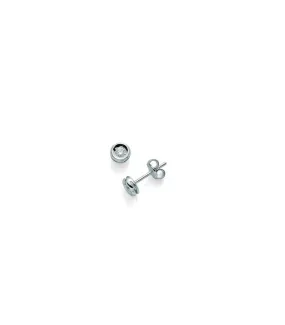 Orecchini Punto Luce Cipollino Miluna Oro Bianco 18kt Diamanti 0,04 ct ERD2268-004G7X