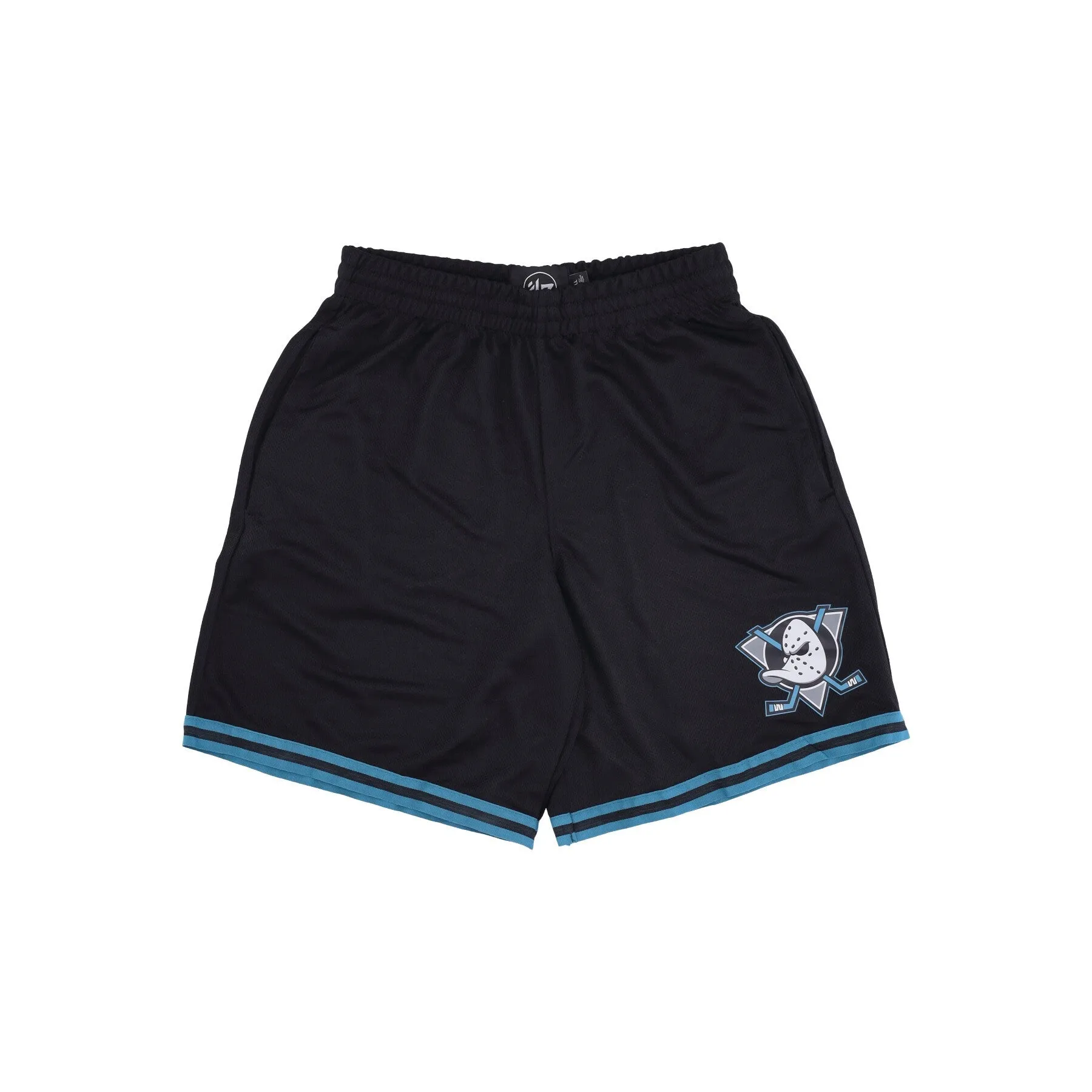 Pantaloncino Tipo Basket Uomo Nhl Back Court Grafton Shorts Anaduc Jet Black