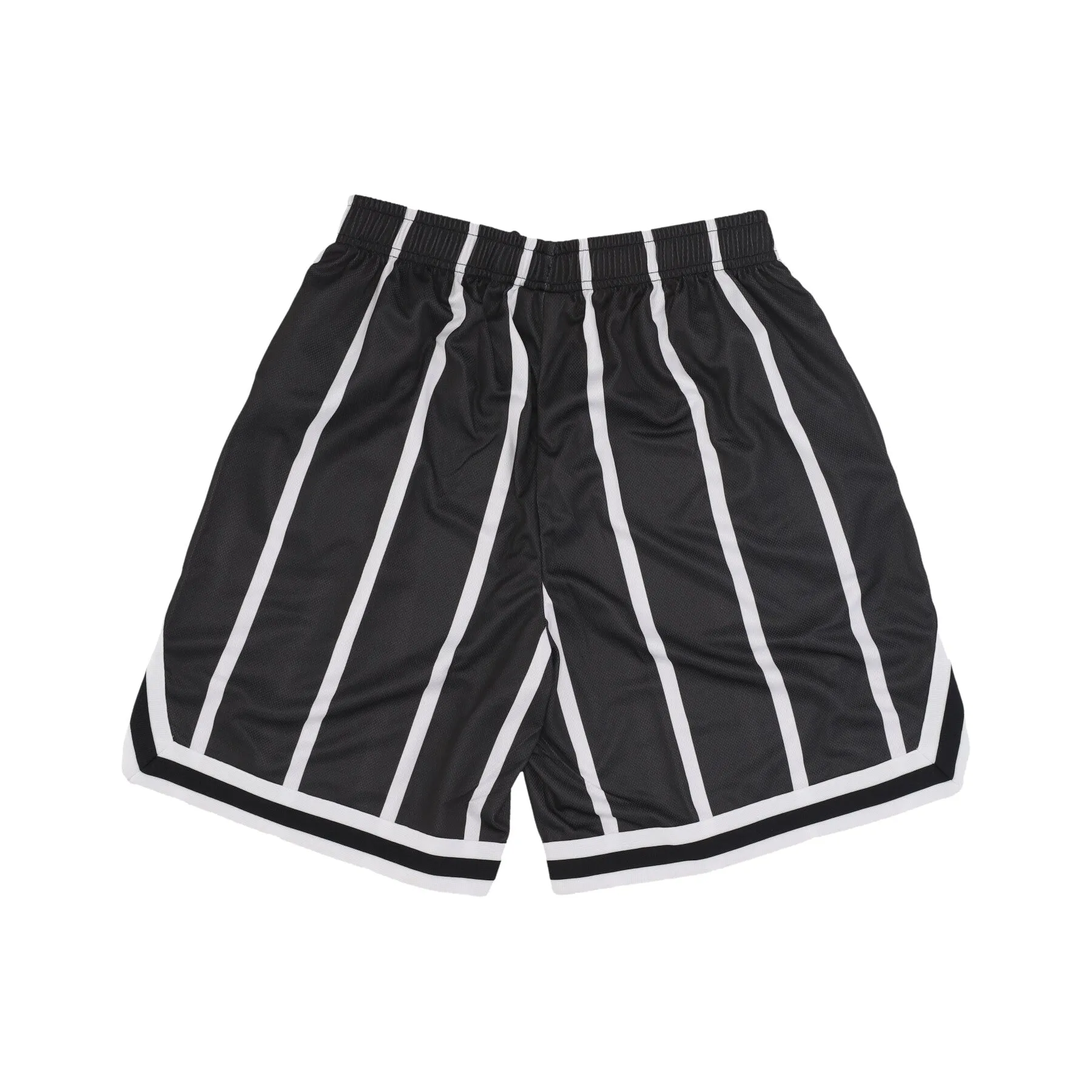 Pantaloncino Tipo Basket Uomo Striped Mesh Shorts Black/white