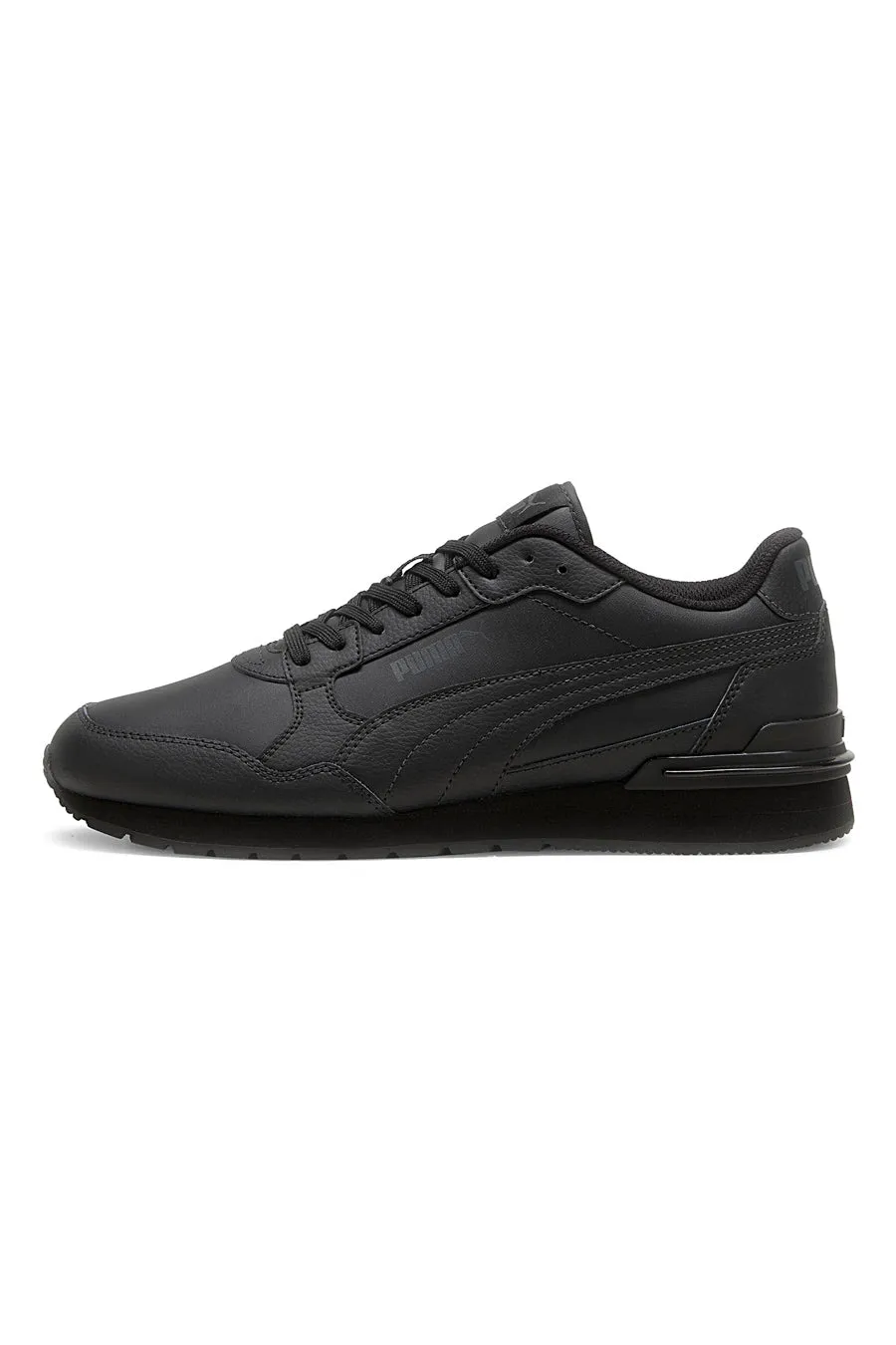   PUMA Sneakers nere con tomaia in pelle PUMA ST Runner v4 L