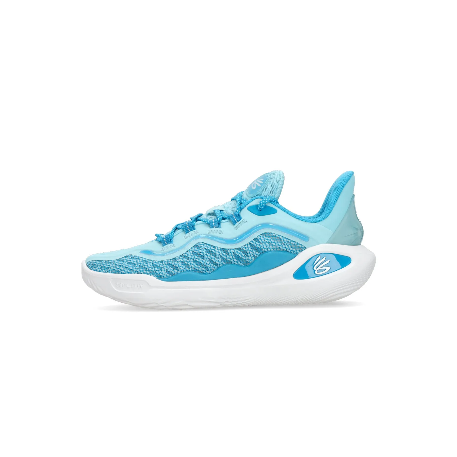 Scarpa Basket Uomo Curry 11 mouthguard Blue/blue