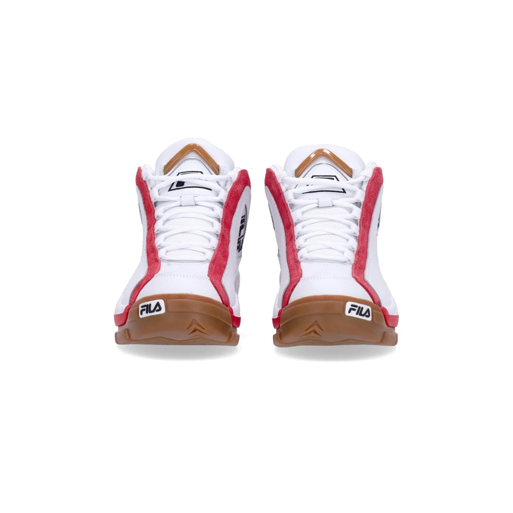 Scarpa Basket Uomo Grant Hill 2 Euro Basket Mid White/fila Red