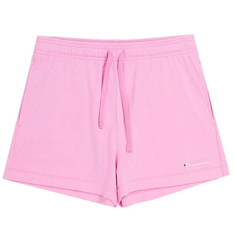 Shorts in jersey script logo 