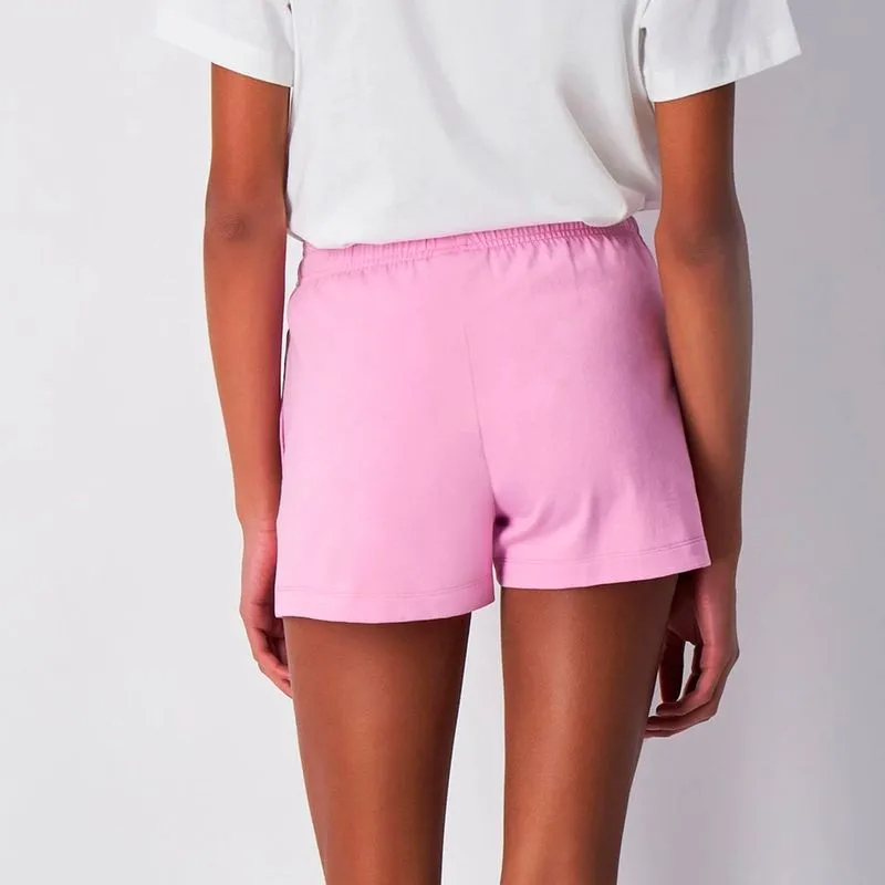 Shorts in jersey script logo 