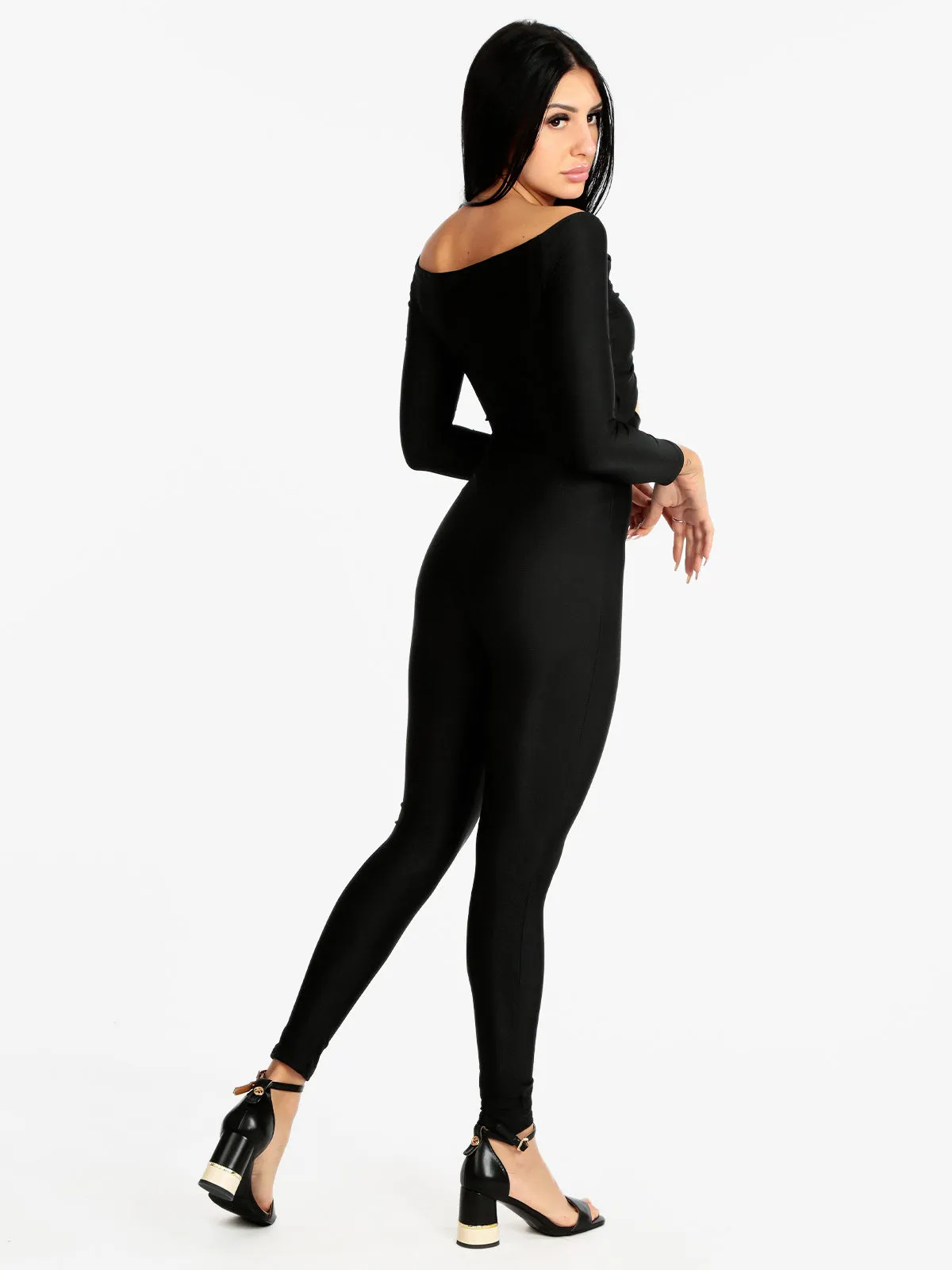 Solada Combinaison ajustée pour femme avec strass