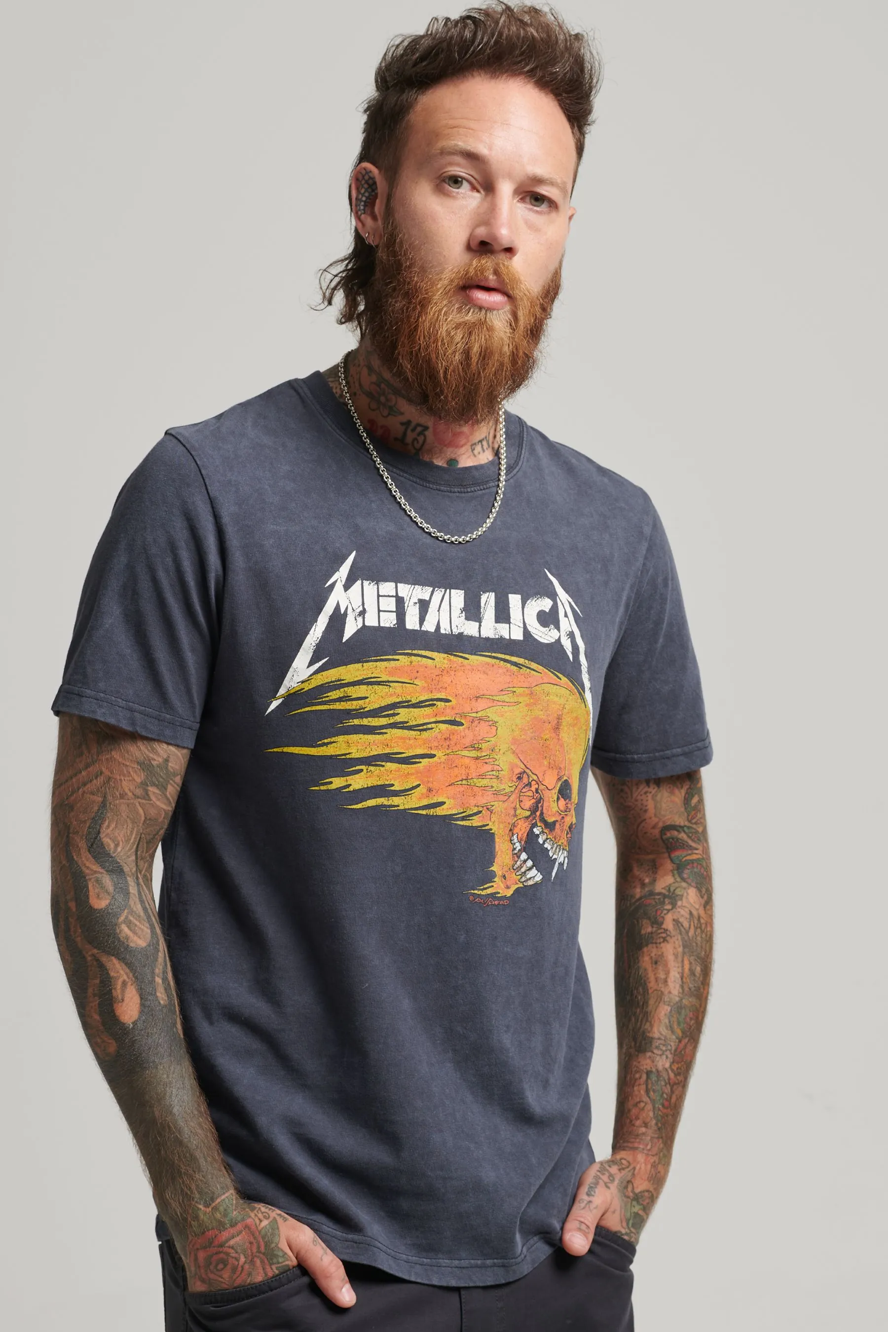 Superdry - Metallica - T-shirt in edizione limitata