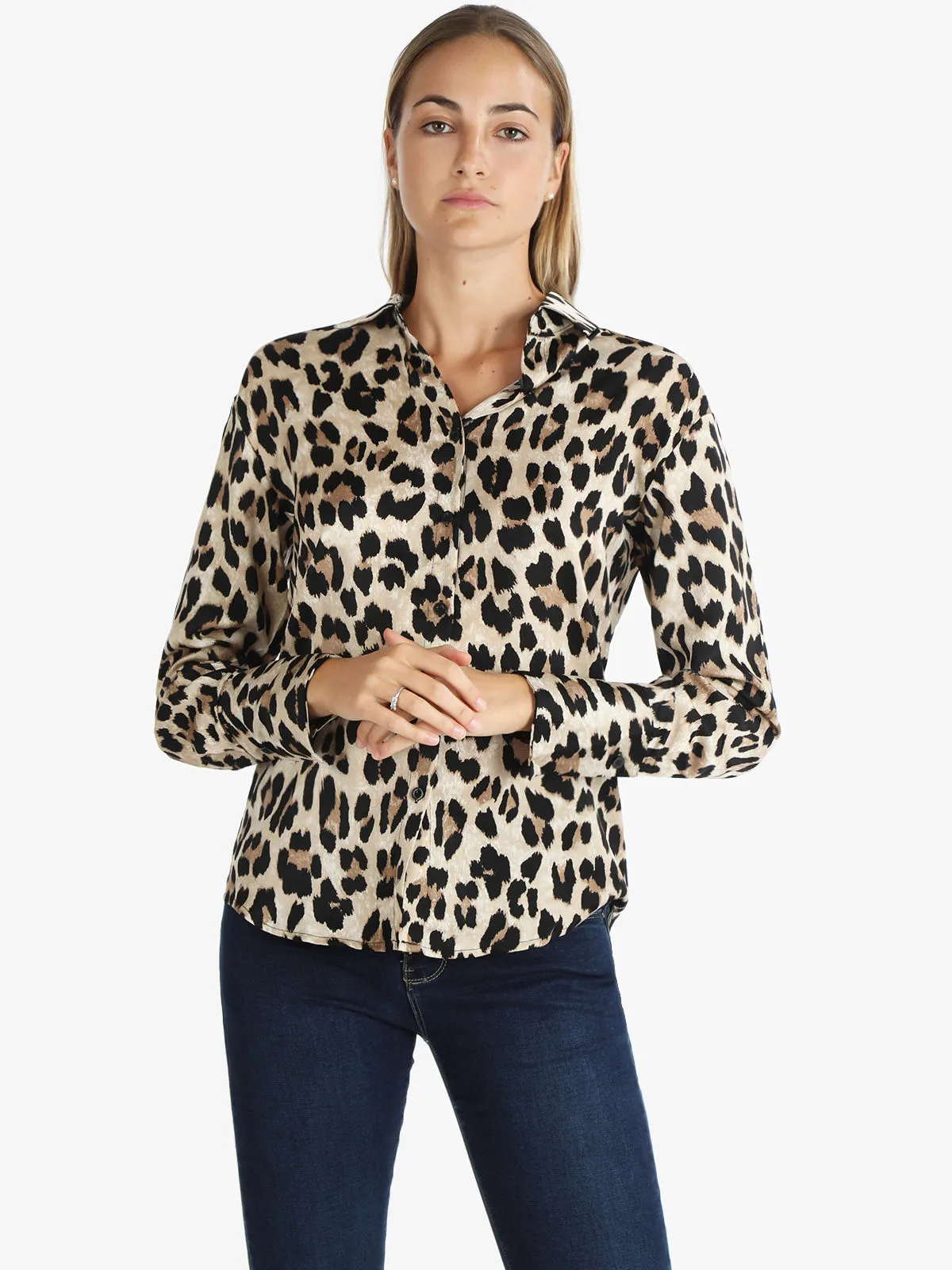 Sweet Miss Chemise femme imprimé animalier