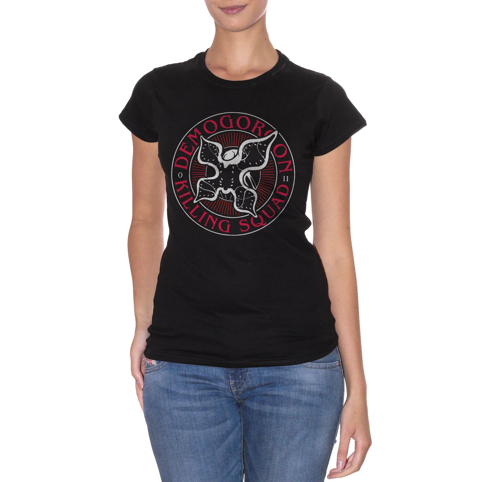 T-Shirt Demogorgon Killing Squad- Stranger - FILM