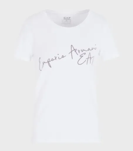 T-shirt EA7 Emporio Armani 3RTT23 1100 Bianco