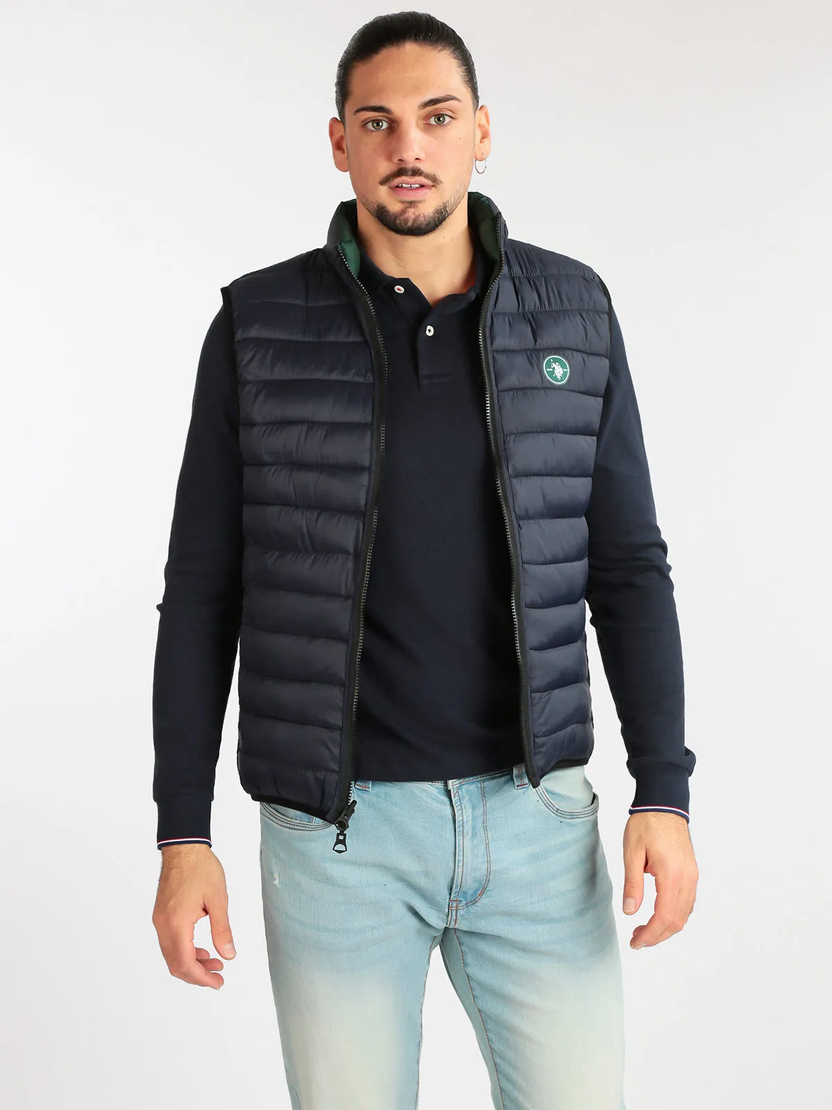 U.S. Polo Assn. Veste sans manches homme réversible
