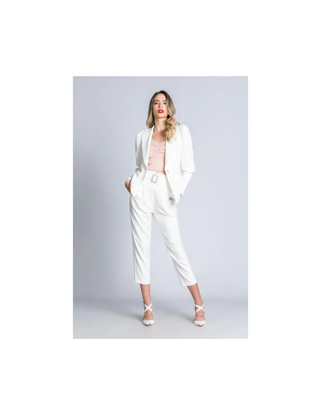 Veste longue femme blanche Stanley Relish
