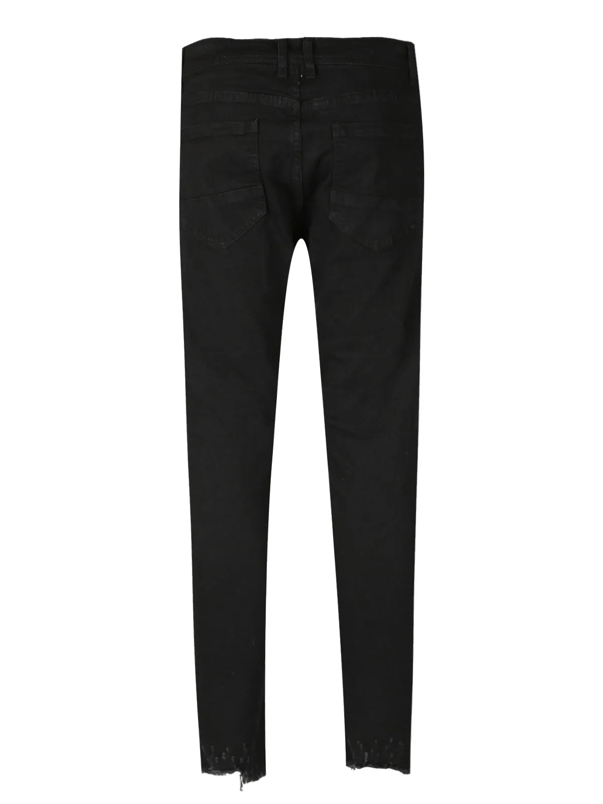 Yes Design Pantalon homme en coton noir